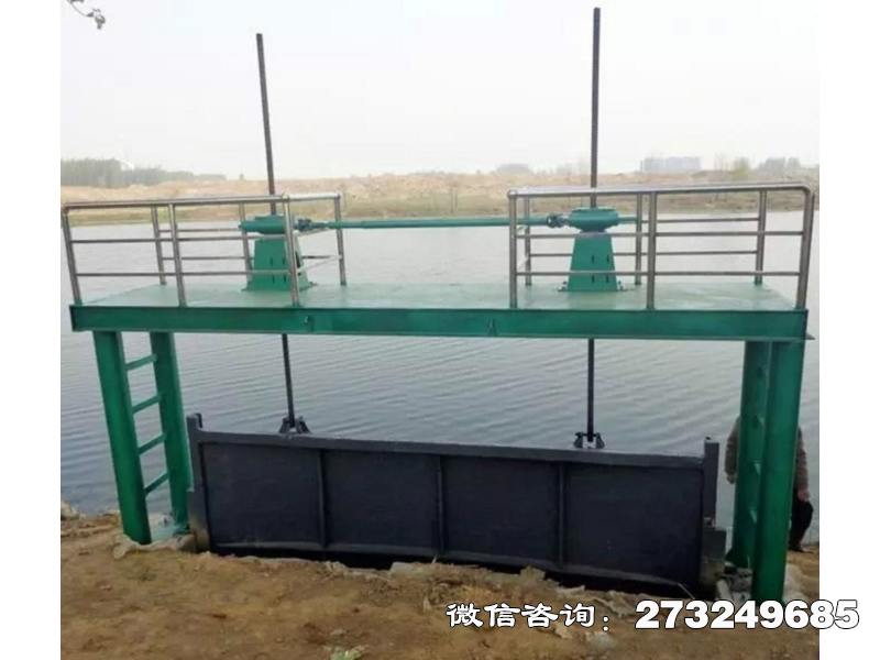 柳北水坝拦水闸门